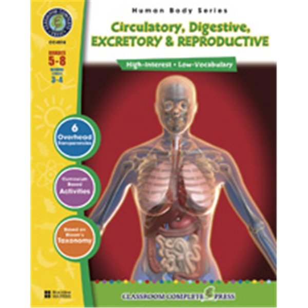 Classroom Complete Press Human Body - Circulatory- Digestive- Reproductive CC4518